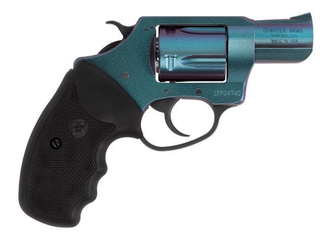 CHARTER ARMS CHAMELEON .38 SPL. ALUMINUM 5 SHOT 2IN FIXED STANDARD IRIDESCENT BLACK PASSIVATE 25387 - Smith Savings Week